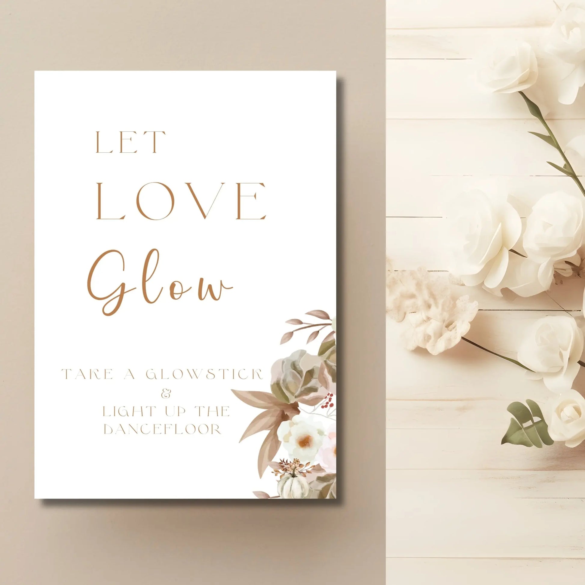 Glow sticks - WedFetti Confetti & Signage