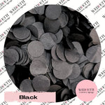 Slow falling paper Confetti - Black - WedFetti Confetti & Signage
