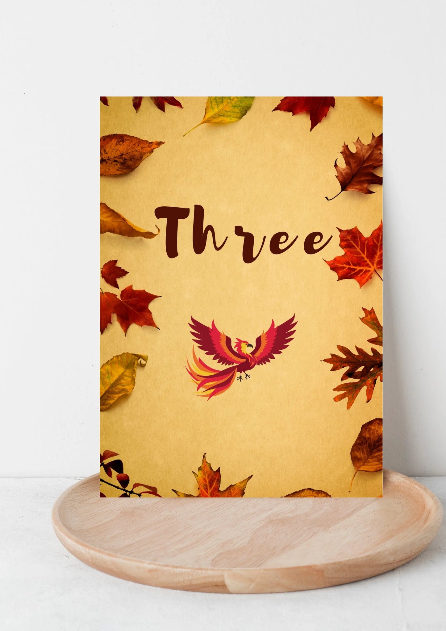 Harry potter style wedding table numbers WedFetti