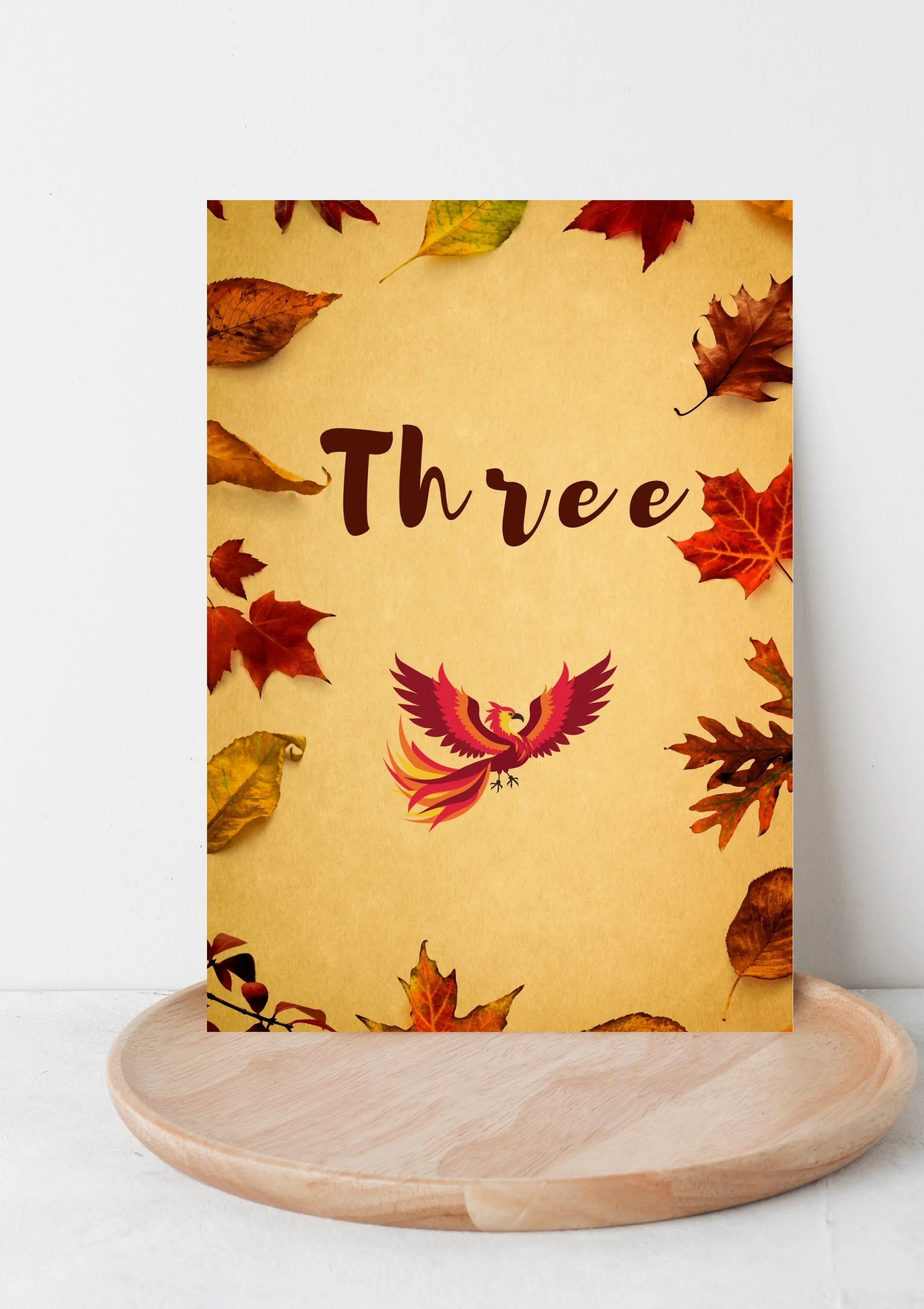 Harry potter style wedding table numbers WedFetti