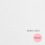 Wedding sign card material