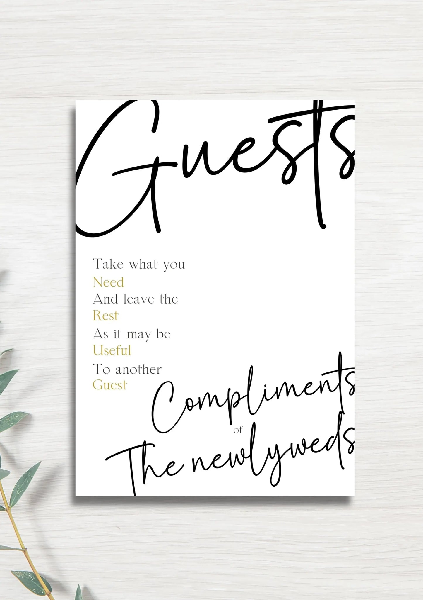 Inclusive restroom WedFetti