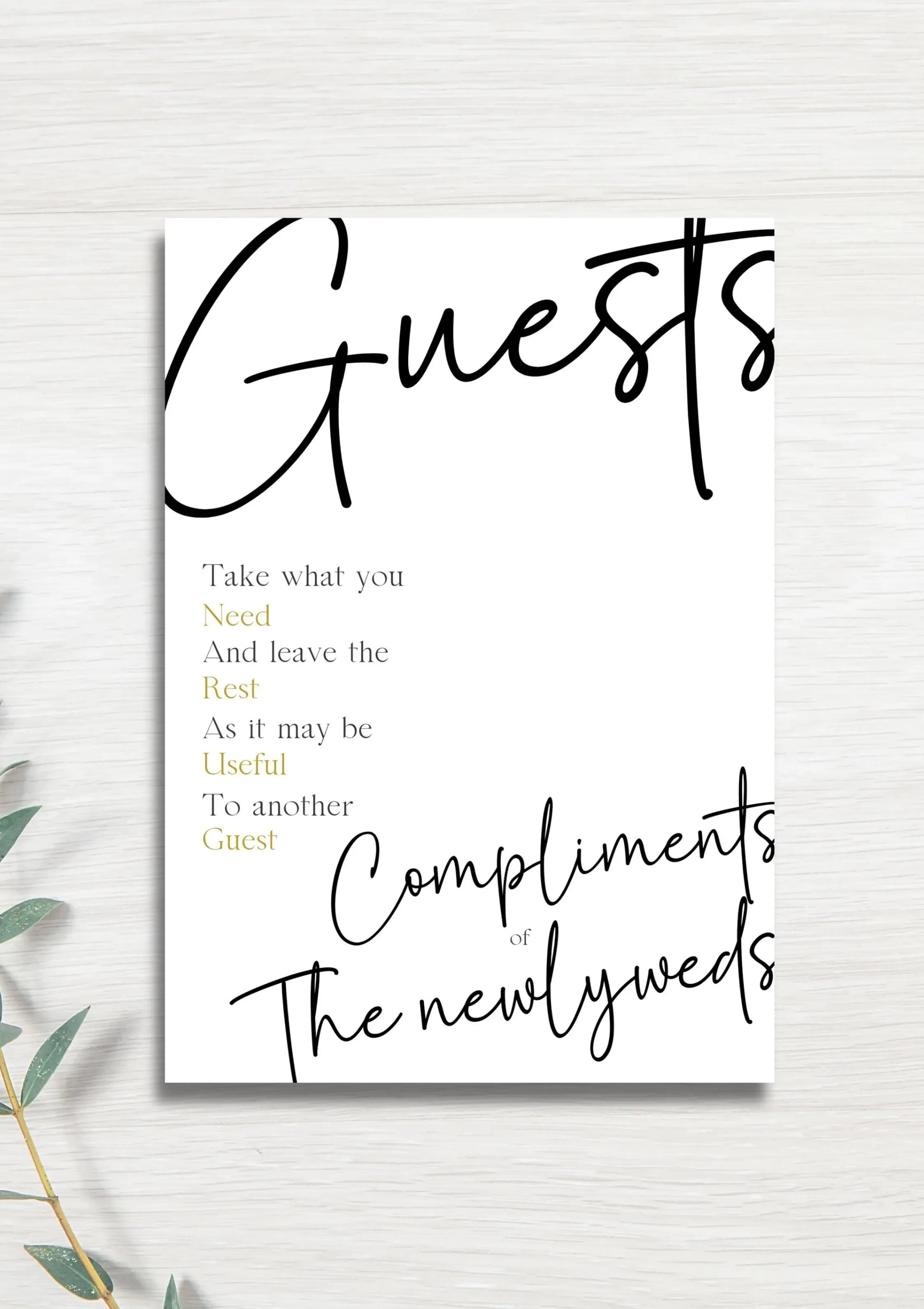 Inclusive restroom WedFetti