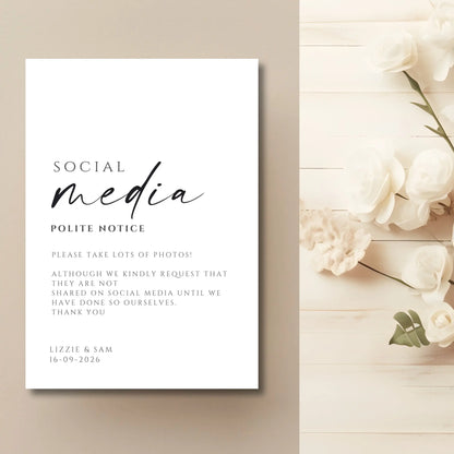 Social media - WedFetti Confetti & Signage