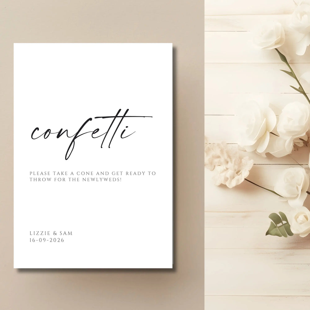 Confetti - WedFetti Confetti & Signage