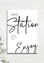 Snack station WedFetti