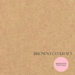 Wedding sign card material