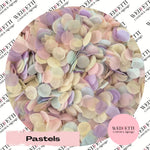Slow falling paper Confetti - Pastels