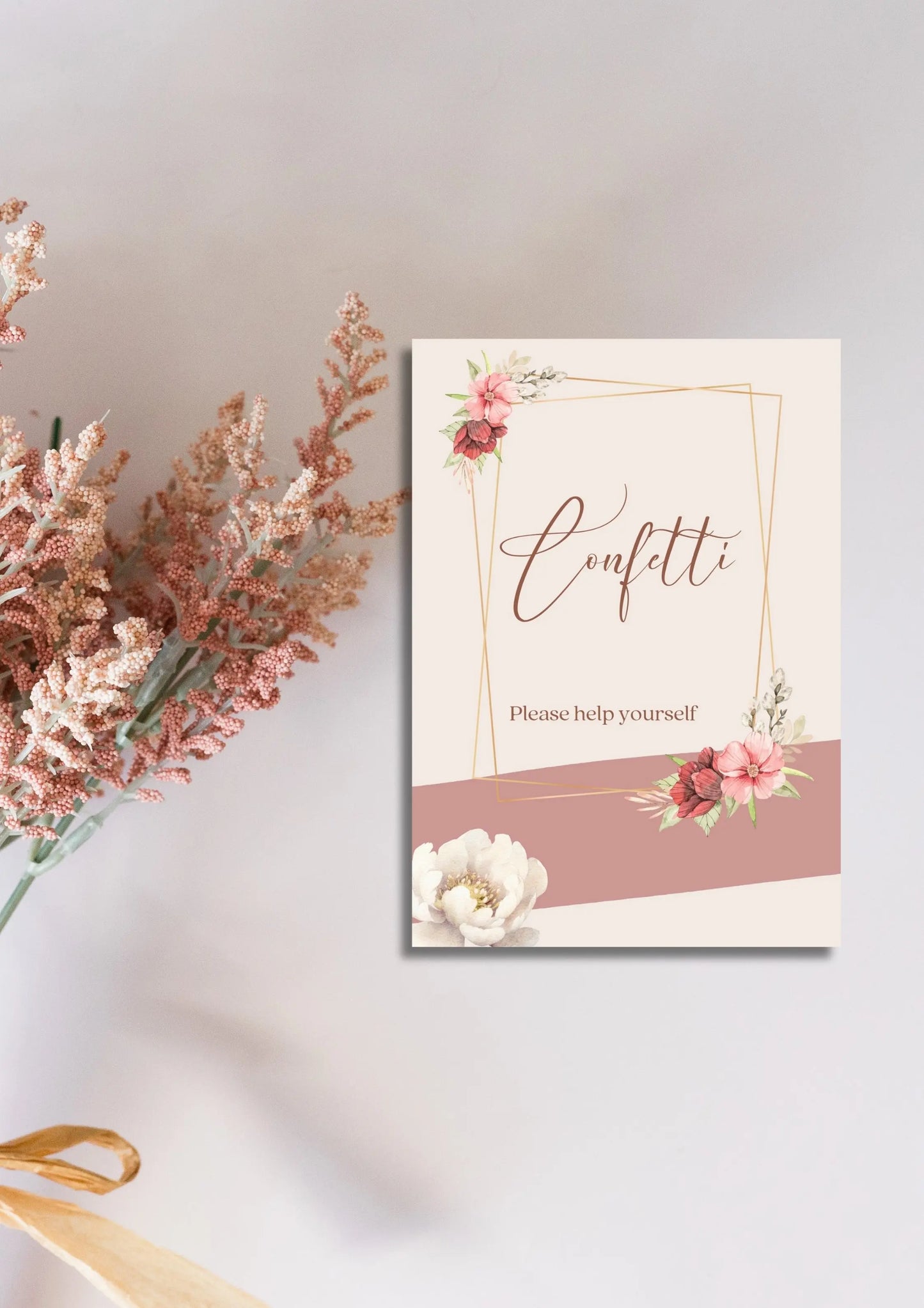 confetti A5 WedFetti