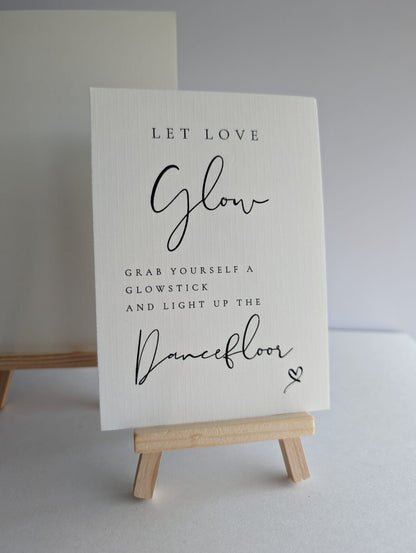 Wooden easel sign stand x 5