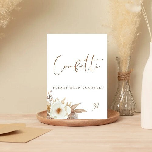 Wedding Sign Bundle X13 (Physical Items) A5