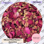 Rose petals + Jasmine buds & Lavender