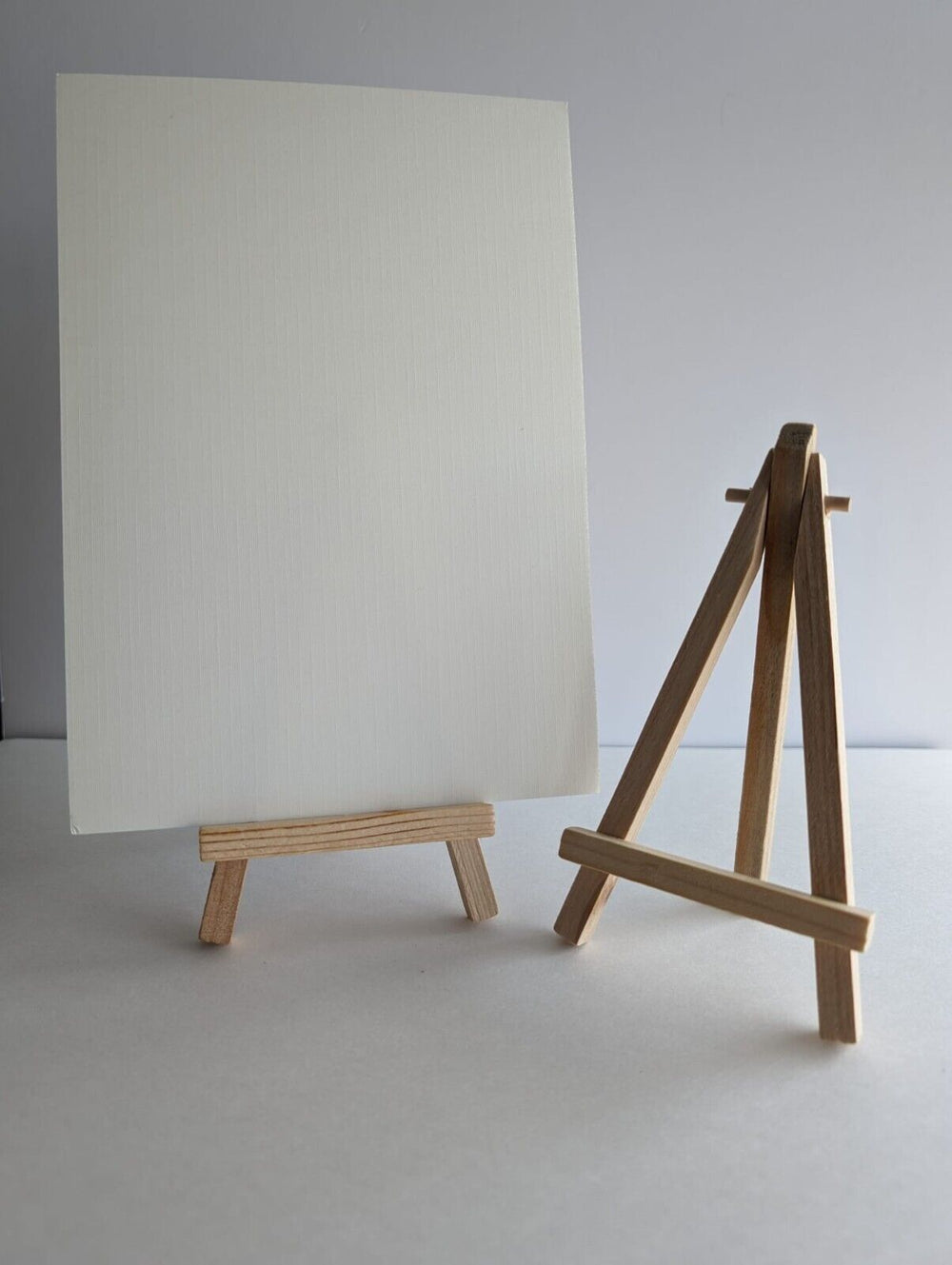 Wooden easel sign stand x 5