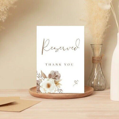 Wedding Sign Bundle X13 (Physical Items) A5