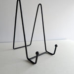 Metal sign stand (black) A4